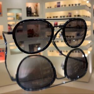 Brand New Jack Spade Aviator Sunglasses In Black